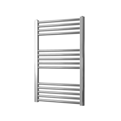 Vogue Axis 800 x 500mm Straight Ladder Towel Rail Heating Only Chrome 860BTU MD062 MS08050CP
